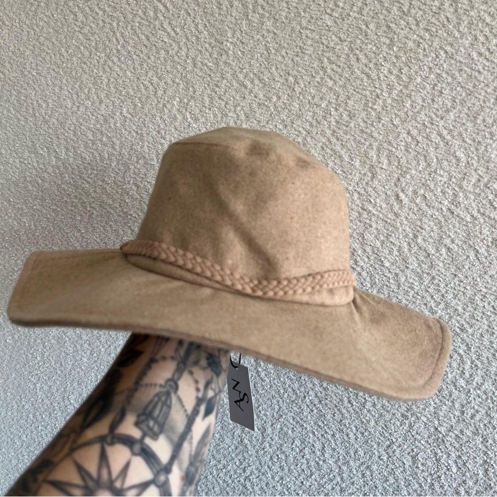 ASN Women's‎ NWT Harper Floppy Hat Oatmeal One Size